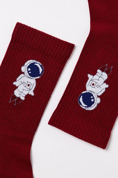 Katia&Bony Astro Kids Socket Socket Claret Red