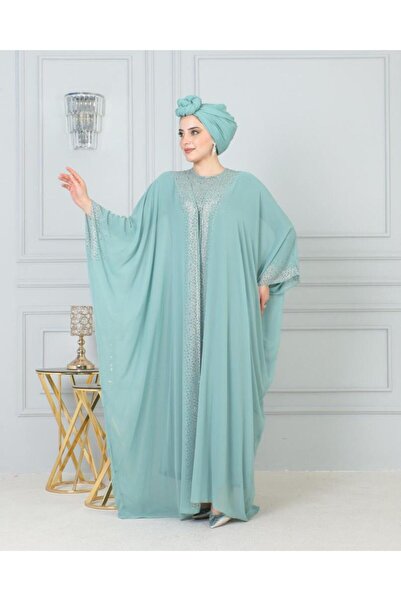 Tebrikler tekstil New Season Women's Hijab Caftan - for Special Occasions, M4459