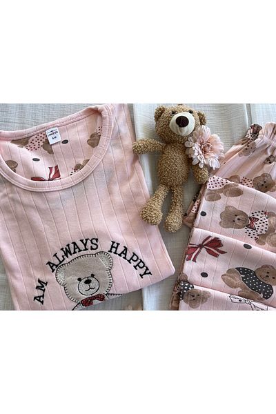 lindros Corded Crew Neck Pajama Set - Lindros