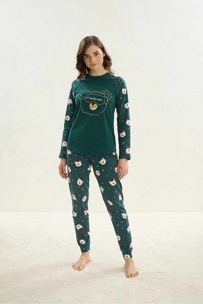 Sevim 16116 Printed Pajamas Set