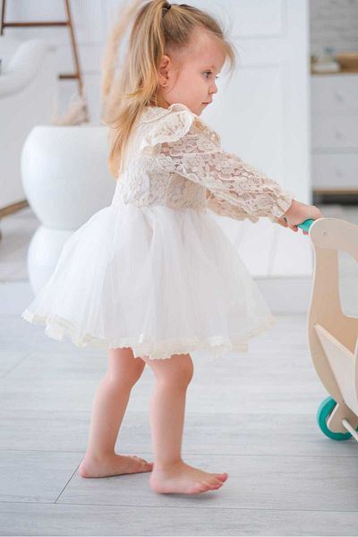 aysskids Φόρεμα Cindy Guipure Λεπτομερές Tutu Princess Girl