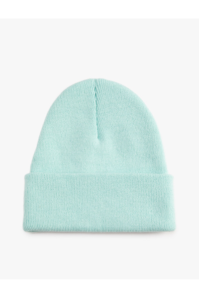 Koton Elastic Knitted Basic Beret