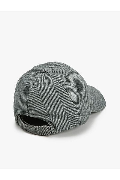 Koton Cap Hat Herringbone Pattern