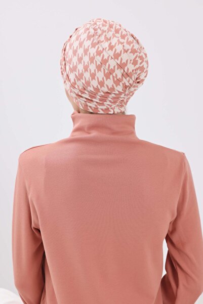 Aisha's Design Χειμερινό μαντήλι με σχέδιο, b-9dıv, Σχέδιο 1 Πούδρα