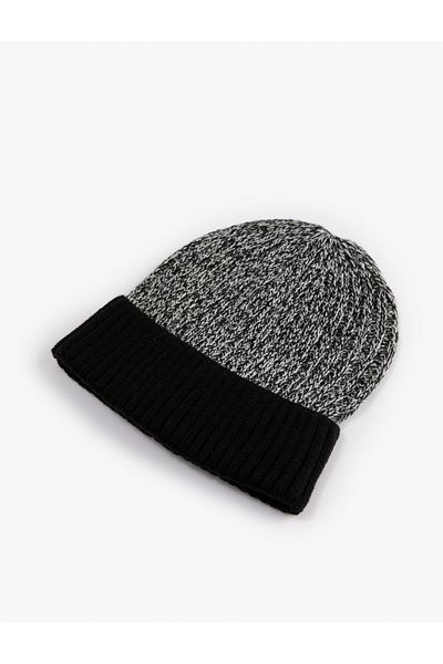 Koton Wrapped Beret with Fold Detail