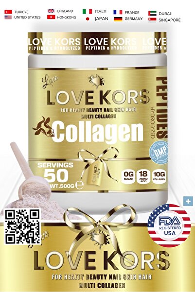 Love Kors for healty beauty nail skin hair mult Love Kors Collagen Hydrolyzed...
