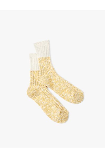 Koton Socket Socks Gros Texturat Gri Color Block