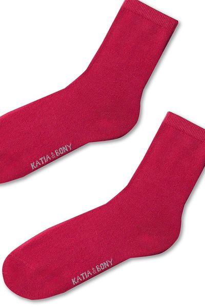 Katia&Bony Șosete de bază de familie de damă fucsia