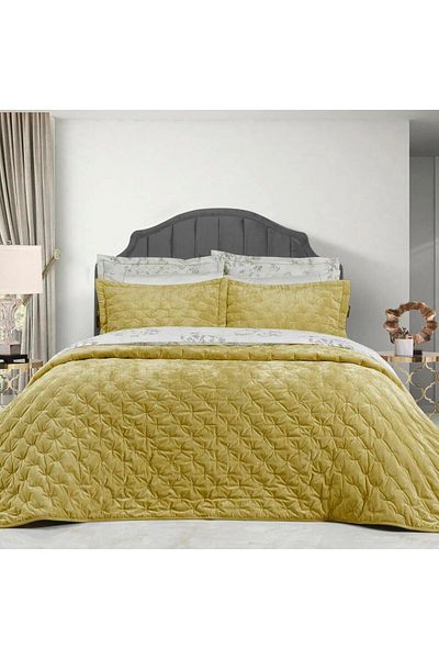 Sarev Yellow Metis Bedspread Set