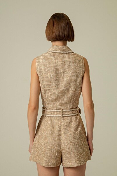 rue Pantaloni scurți Camel Mini - Detaliu curea