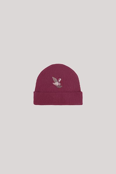 Layette Bg Store Baby Boy Burgundy Beanie
