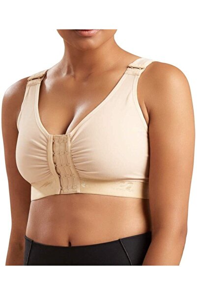 ORTHOSUN تكبير وتقليل الثدي بعد العملية الجراحية، حمالة صدر مجمعة ومخططة لشفط...