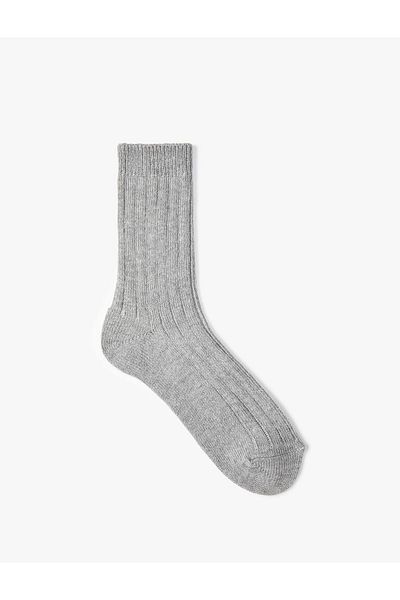Koton Socket Socks Thick Textured