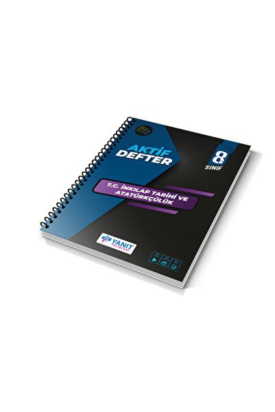 Yanıt Yayınları Yanıt 8. Sınıf Inkılap Tarihi Aktif Defter