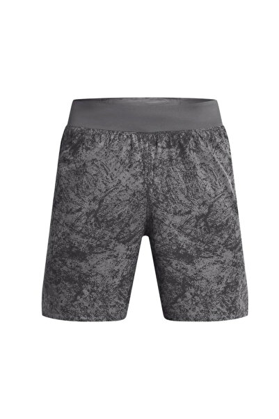 Under Armour Launch Pro Erkek Gri Koşu Şort 1378869-025