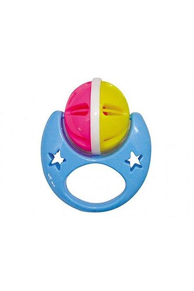 Royaleks Moon Shaped Baby Rattle 11x11 cm