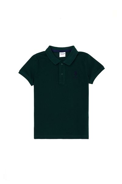U.S. Polo Assn. Tricou polo verde închis pentru băiat - 50262958 -VR079