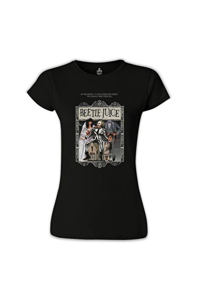 Lord T-Shirt تي شيرت نسائي أسود من Beetle Juice