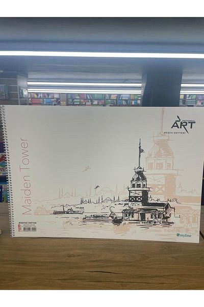 Yenbu DEFNE PICTORAL ART SPIRAL ΕΙΚΟΝΟΓΡΑΦΙΚΟ ΤΕΤΡΑΔΙΟ 34Χ48 15 ΥΠ