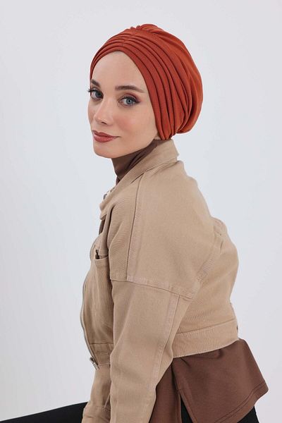 Aisha's Design Winter Pleated Bonnet - B-13Rb