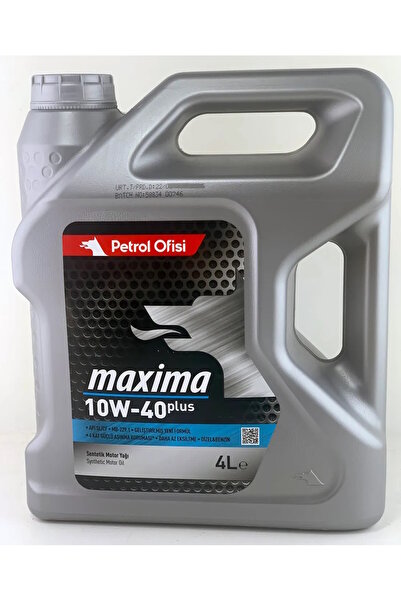Petrol Ofisi Po Maxima Plus 10w-40 4 Litre Lt Motor Yağı - Benzinli Ve Dizel Araç Yağı üretim tarihi 2026