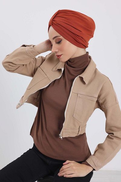 Aisha's Design Winter Bonnet - Front Belt Detail, B-68Rb