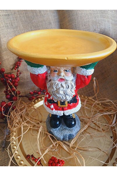 RENKLİMASALTASARIMLAR Christmas Tray Santa Claus Presentation