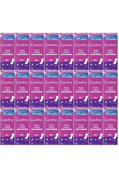 o.b. O.B Carefree Günlük Ped Hafif Parfümlü Plus Large 480 Adet (24PK*20)