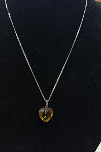 TAŞÇIZADE Zultanit Taşı Faset Kesim Kalp Kesim Kolye