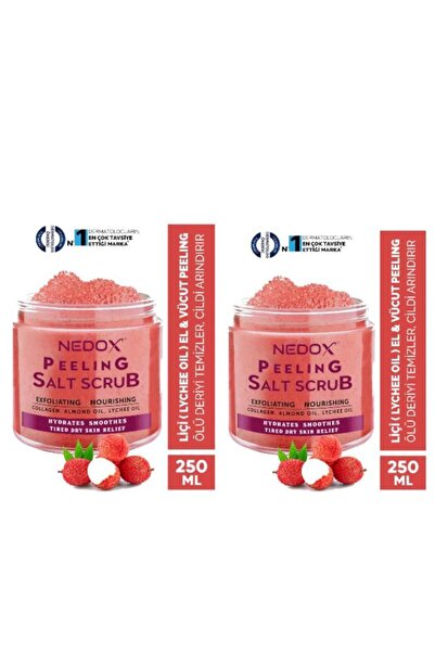 NEDOX  2 ADET Liçi (LYCHEE OİL) Besleyici, Arındırıcı Ve Nemlendirici El & Vü...