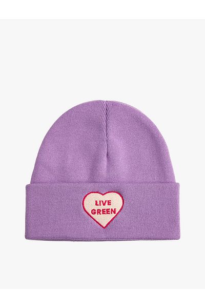 Koton Knitwear Beret with Embroidery Detail