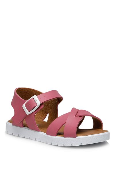 Polaris Girl's Booties Sandals - Fuchsia / a 10111643310010 -As 00864232