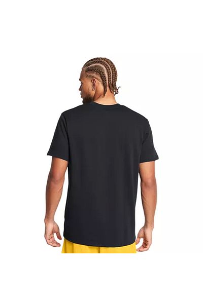 Under Armour Ανδρικό μαύρο μπλουζάκι μπάσκετ Curry Heavyweight - 1387107 -001