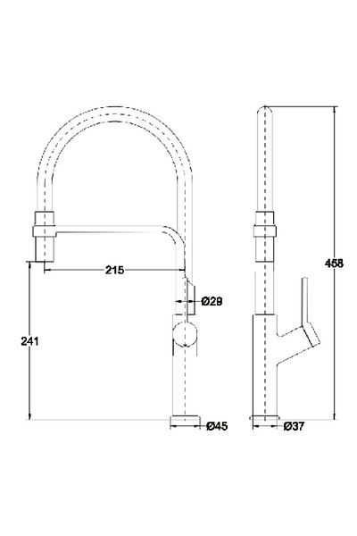 Penta 1320 Flexible Sink Faucet