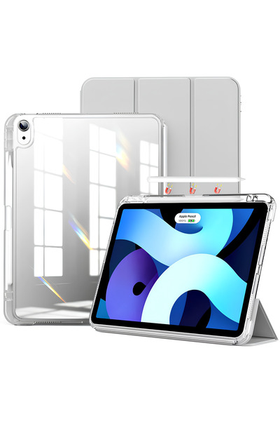 Fibaks İpad Air 11 Inch M2 M3 Çip Air 4. /5. /6. Nesil Kılıf Kalem Bölmeli Şe...
