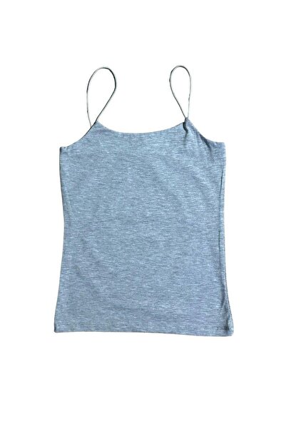 Mogi Butik Жіночий базовий боді з довгими рукавами та бретельками 3065