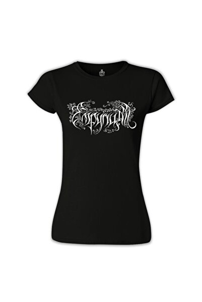 Lord T-Shirt Empyrium - Logo Siyah Kadın Tshirt