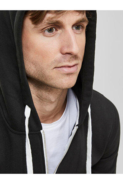 Produkt By Styli Basic Hooded Sweatshirt with Full Zip