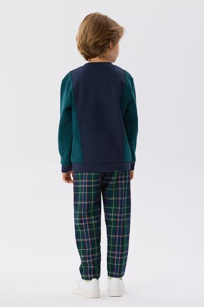 Nebbati Φούτερ BG Store Boy's Navy Blue