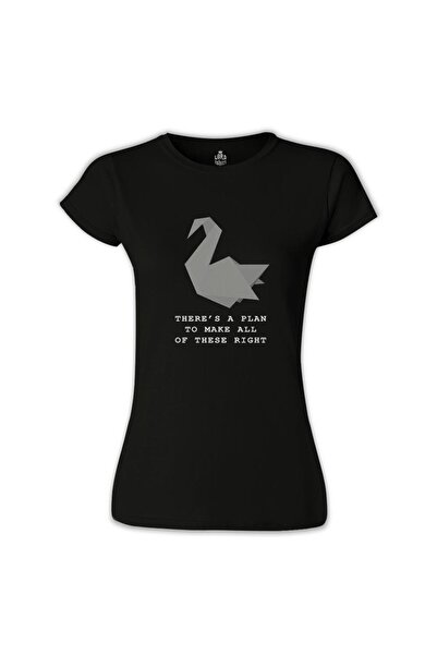 Lord T-Shirt بريزون بريك - تيشيرت نسائي أسود