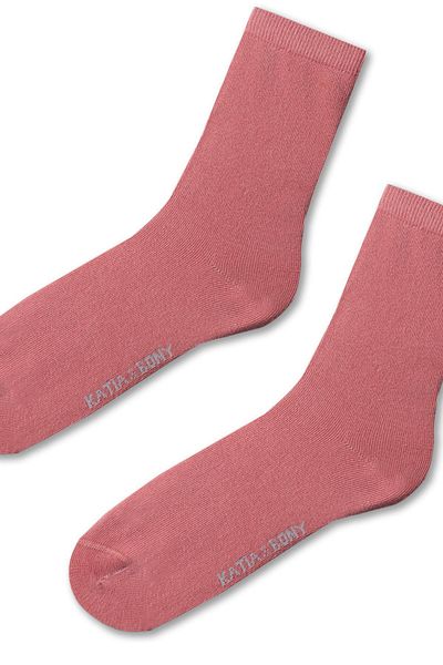 Katia&Bony Sosete Family Basic Socket dama roz trandafir