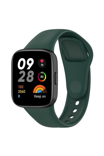 Fibaks لساعة Xiaomi Redmi Watch 3، سوار ساعة ذكية، حزام سيليكون ناعم