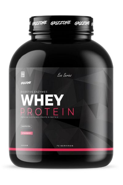 GRIZZONE Grizzy Eko Whey Protein 1800 Gr 72 Servings (Strawberry)
