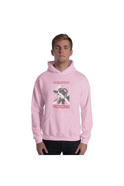 Moda Glo Φούτερ Unisex Obito Uchiha με στάμπα με κουκούλα