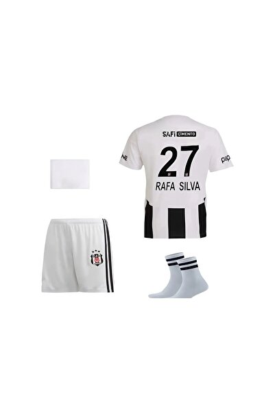ZİLONG Beşîktâ'ş Râfa-silva Siyah/beyaz 24/2025 Yeni Sezon Çocuk Futbol Forma...