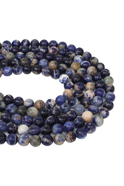 Dünya Doğal Taş Piatra Sodalit de 8 MM
