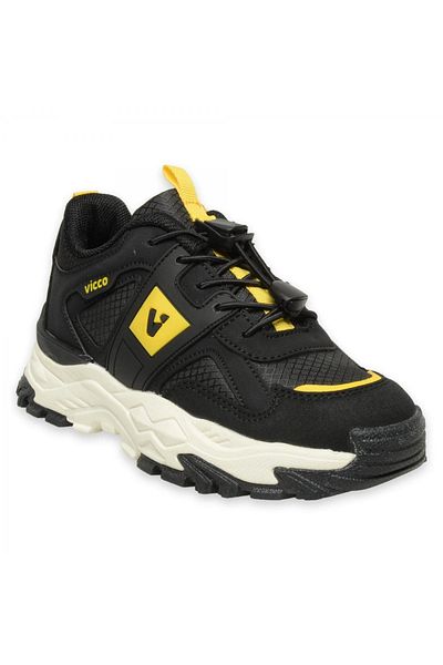 Vicco Pantofi sport pentru fete Cobalt 346.P24K308 Phylon alb-negru