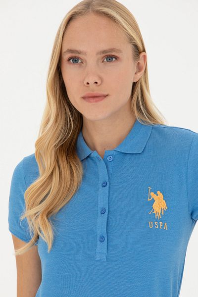 U.S. Polo Assn. Tricou de bază pentru femei Saks Colorful - 50262695 -VR045