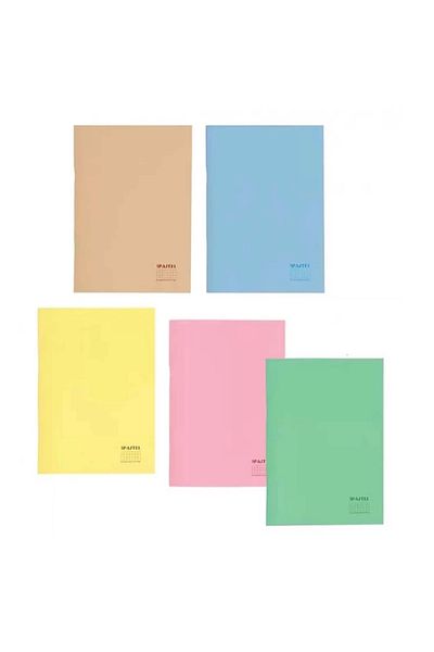 KESKİN COLOR Checked Sharp Pastel Note Stitched PP Cover - A4 60 YP