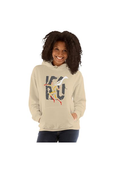 Moda Glo Φούτερ Unisex One Punch K.O με εμπριμέ κουκούλα